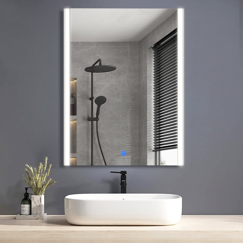 Fiora Frameless LED Bathroom Mirror | Modern Illuminated Mirror