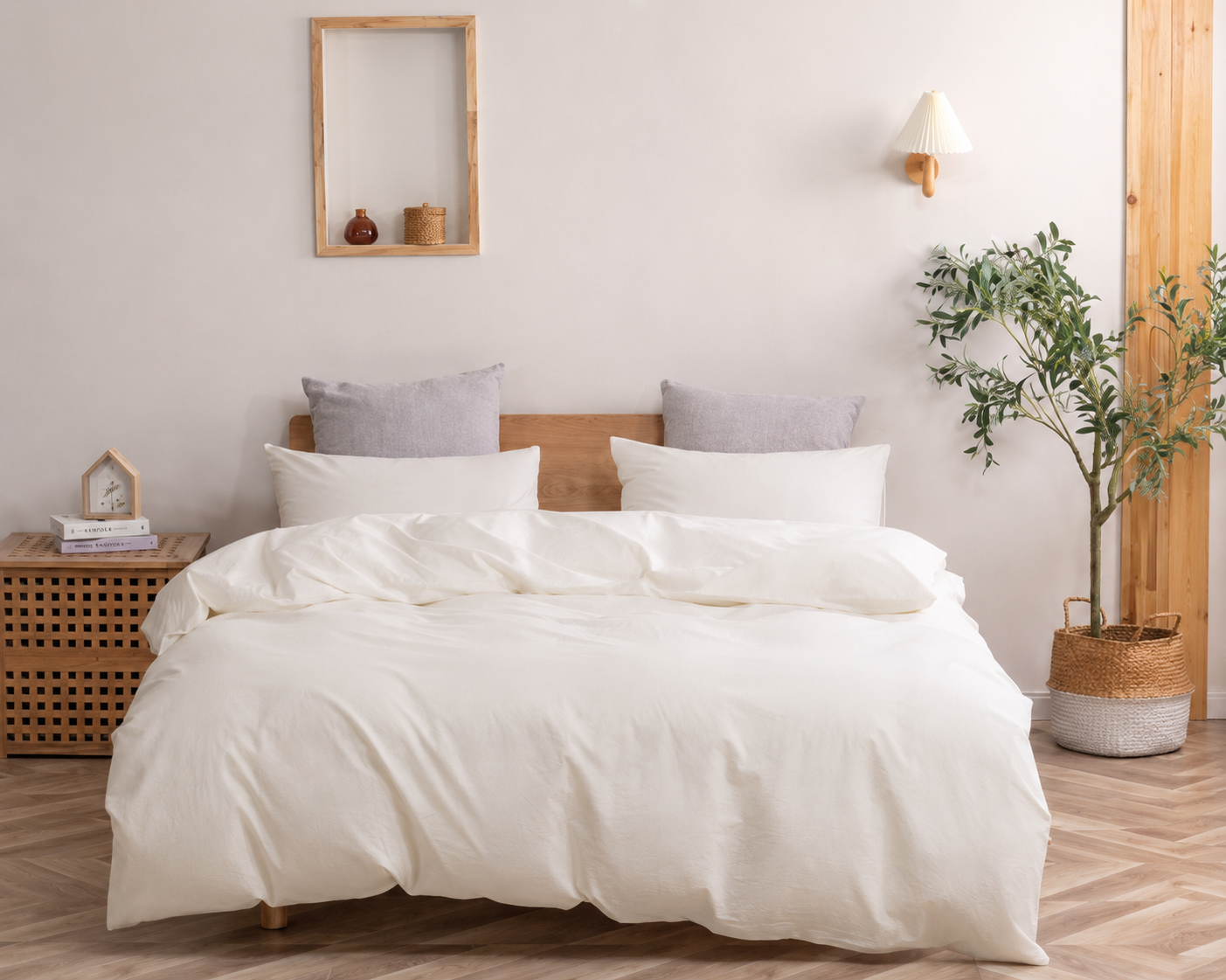 Serene Sleep Washed Cotton Bedding Collection