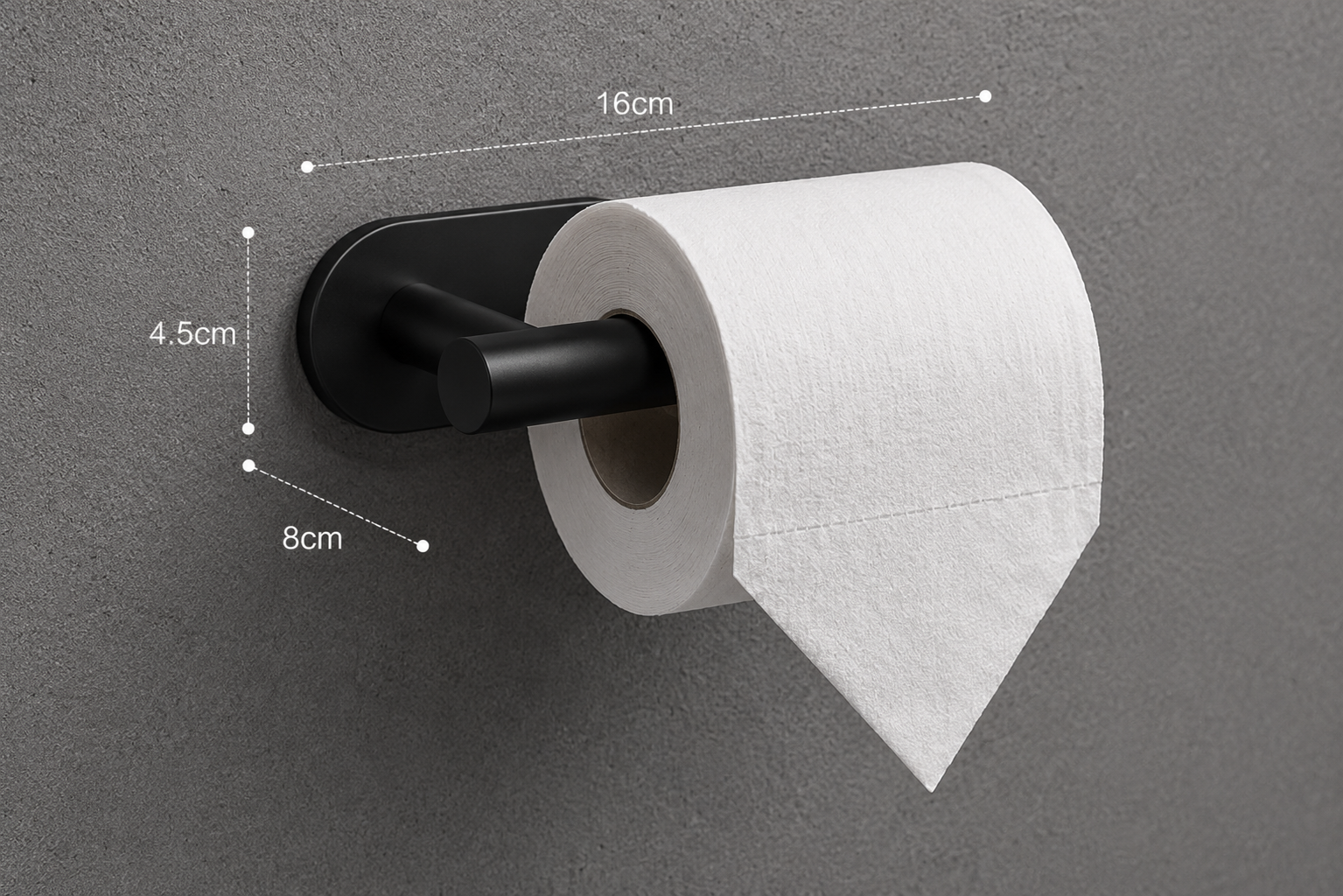 Modern Bathroom Towel Bar & Hook Set