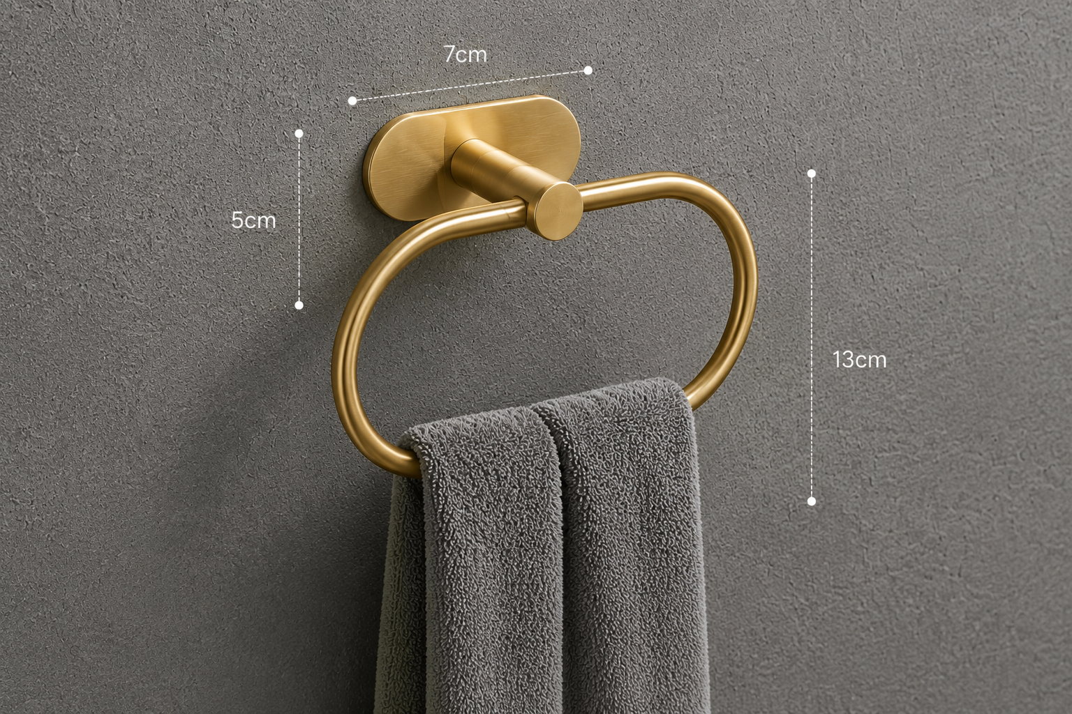 Modern Bathroom Towel Bar & Hook Set