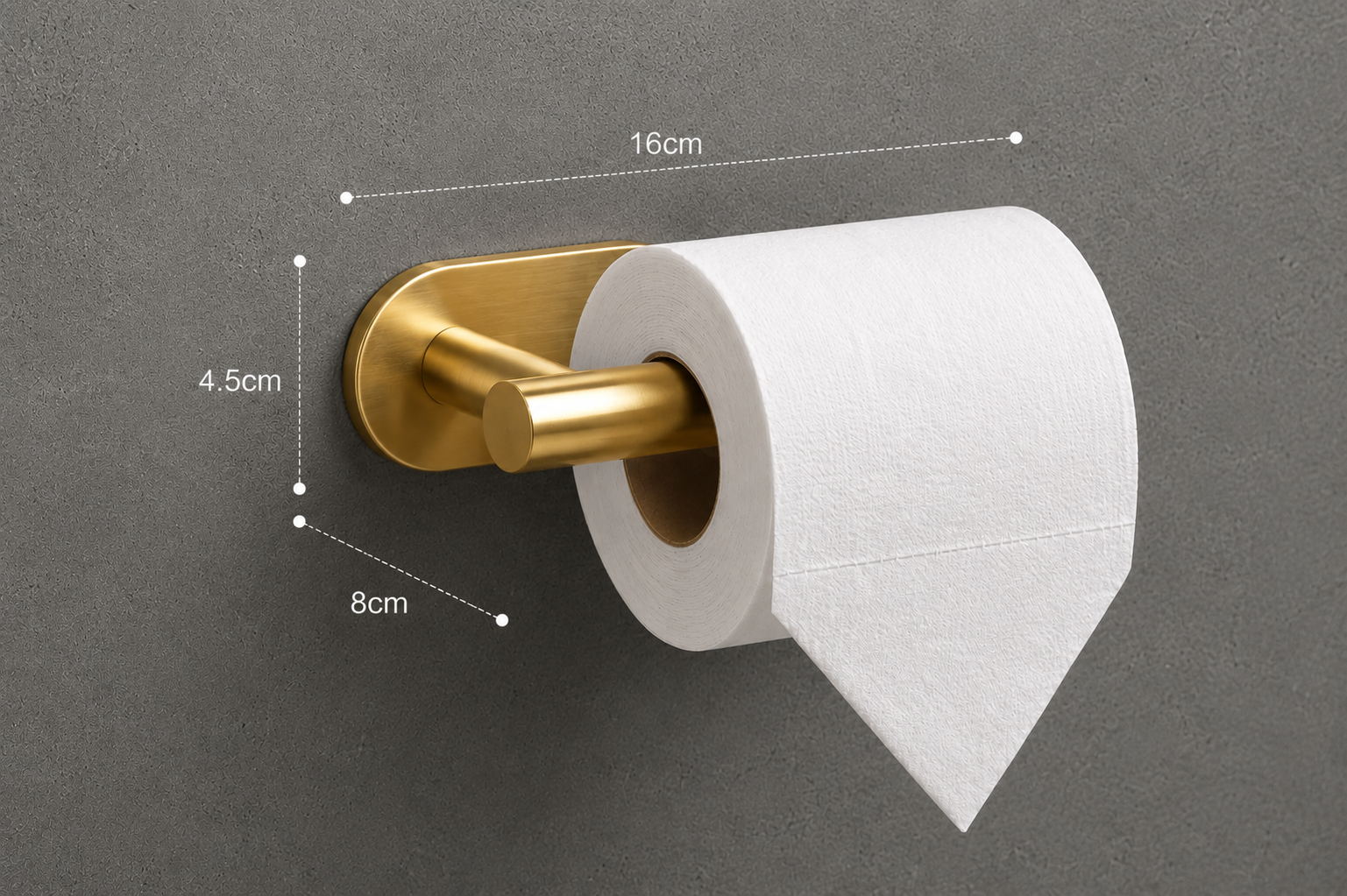 Modern Bathroom Towel Bar & Hook Set