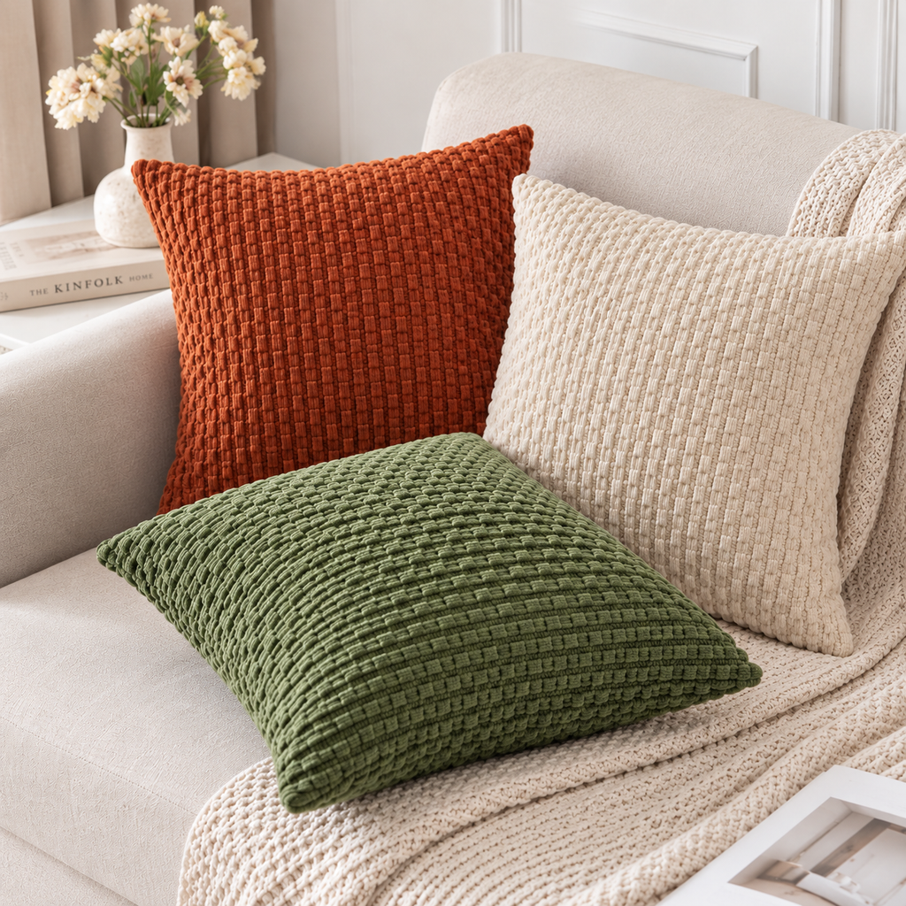 Elara Textured Cushion Covers