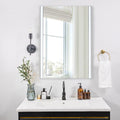 Fiora Frameless LED Bathroom Mirror | Modern Illuminated Mirror
