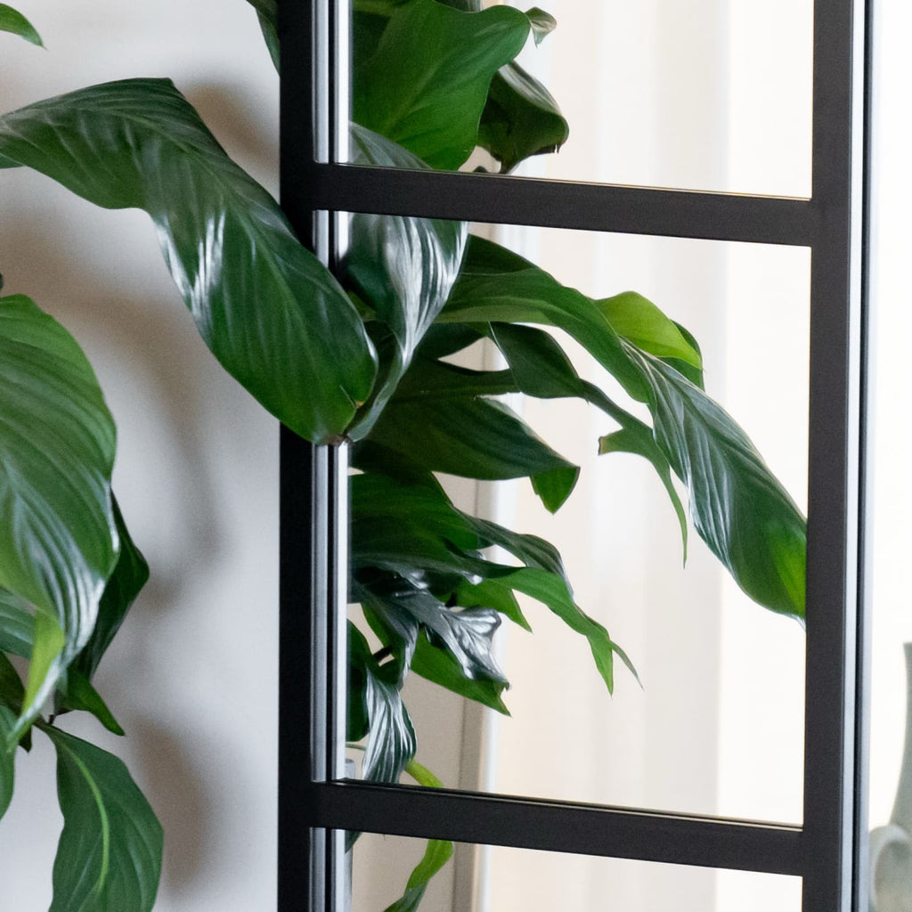 Mio Black Arched Window Mirror – A Grand Architectural Statement