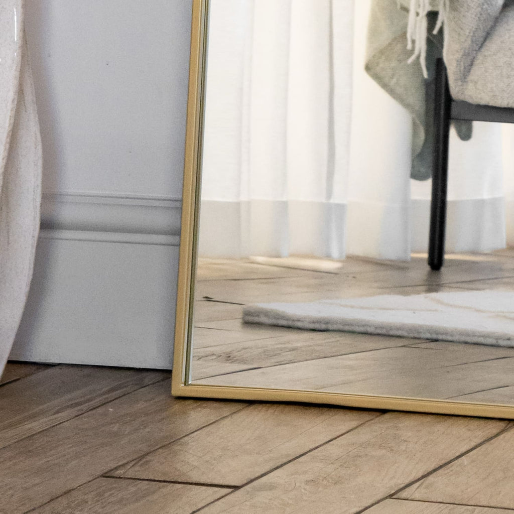 Yoko Gold Arched Mirror
